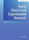 AGING CLINICAL AND EXPERIMENTAL RESEARCH杂志封面